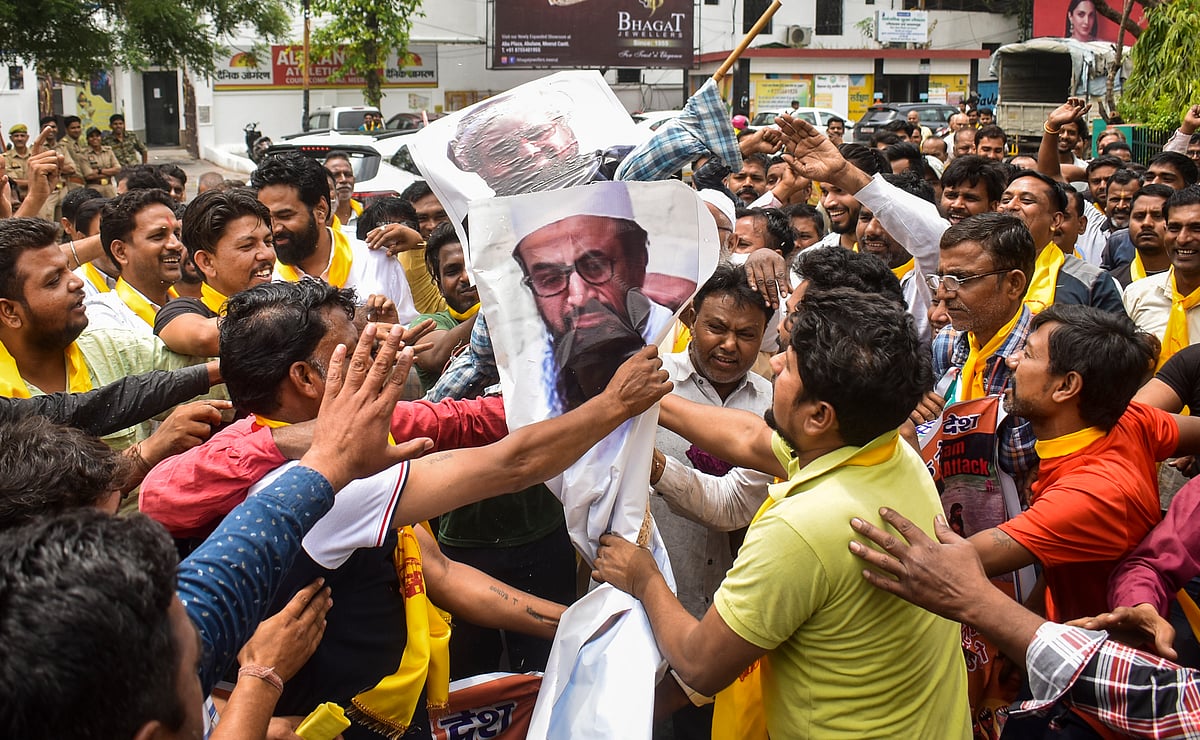Protest against Pahalgam terrorist attack in Meerut