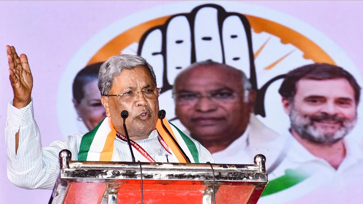 Karnataka chief minister Siddaramaiah (photo: PTI)