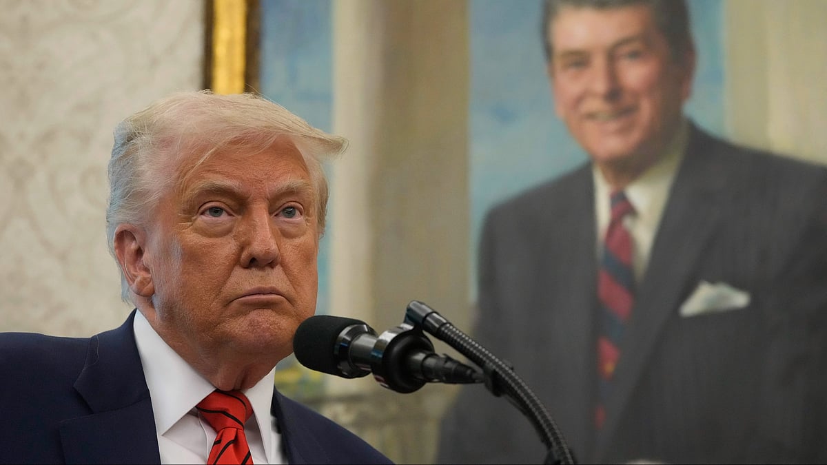 Donald Trump at White House on 6 May (photo: AP/PTI)