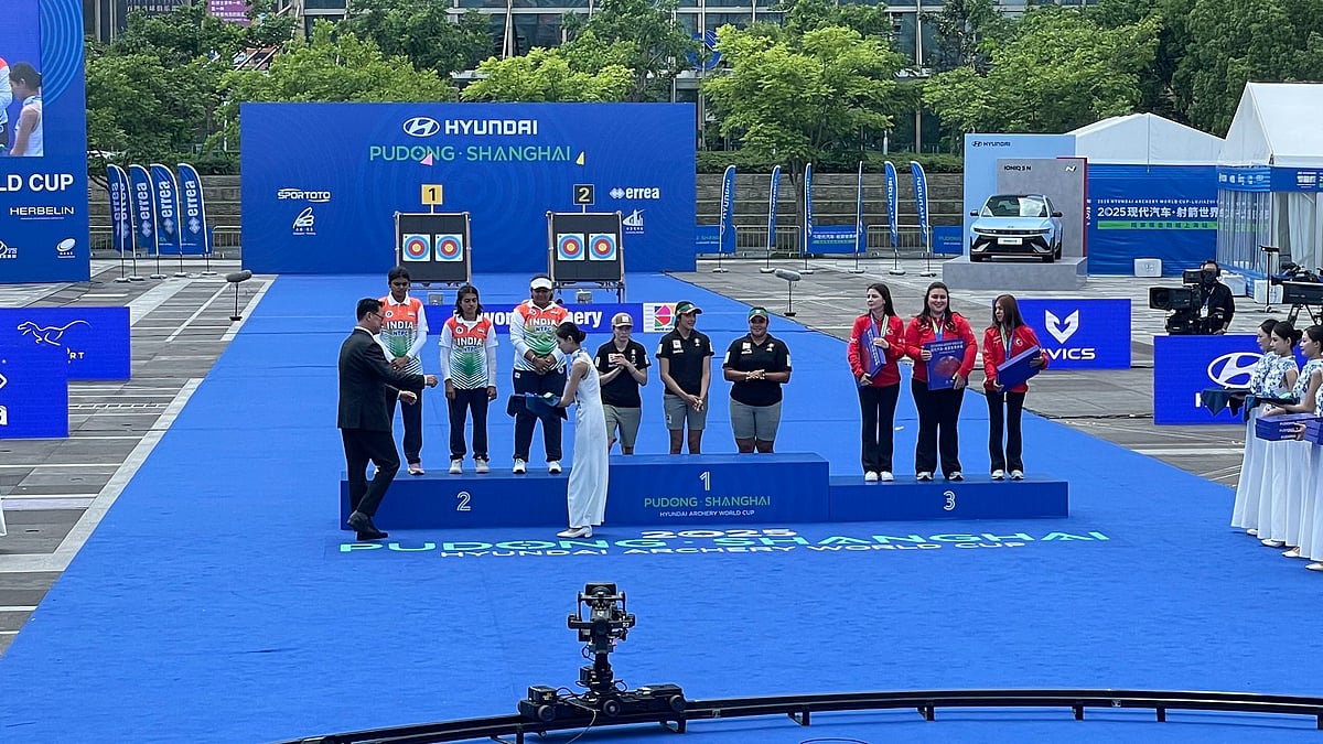 India win gold, silver and bronze at Archery World Cup Stage 2