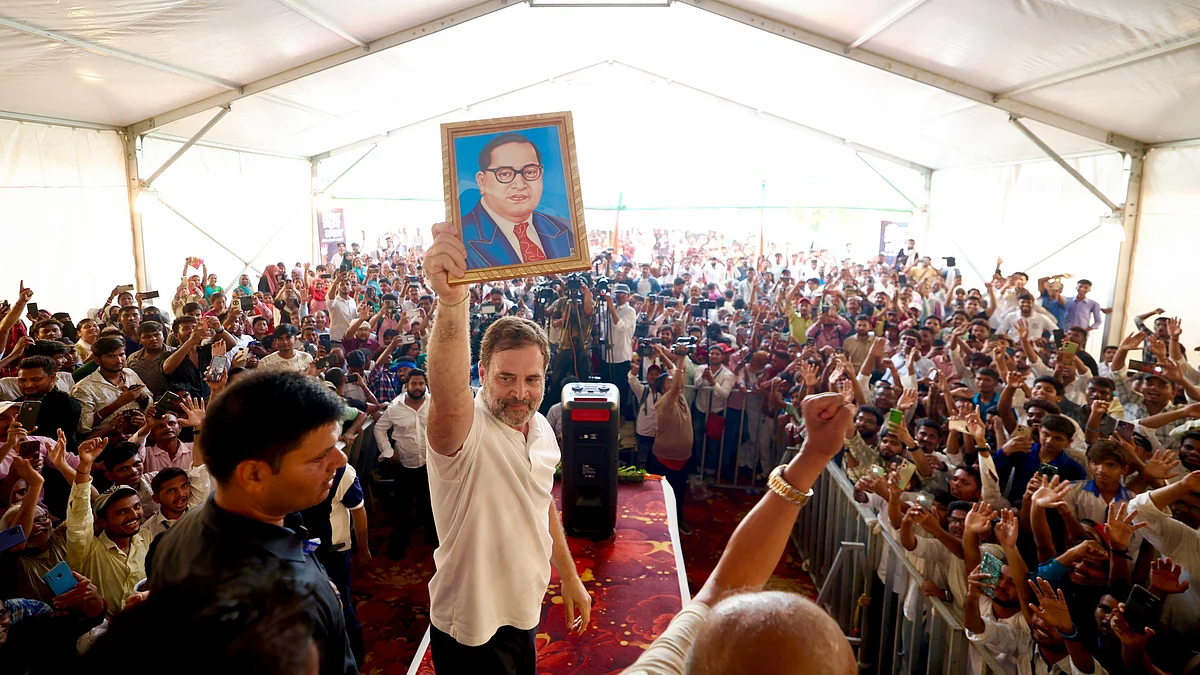 LoP Rahul Gandhi at Ambedkar Hostel, Darbhanga