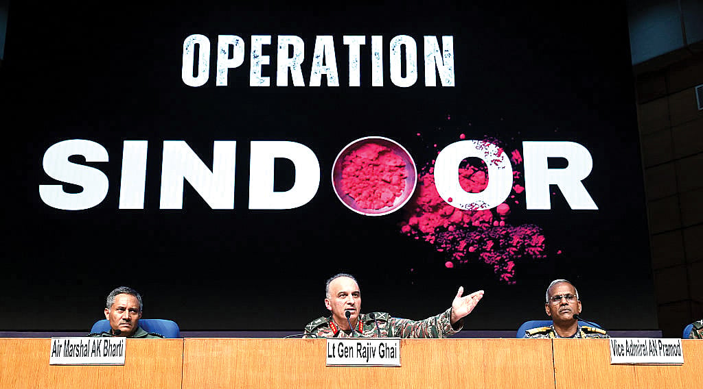 Joint briefing on Operation Sindoor in New Delhi