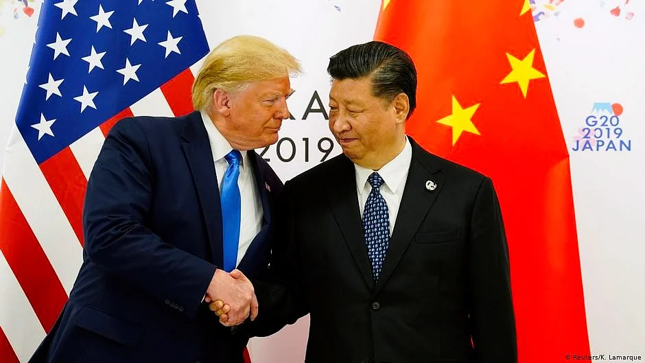Trump meets Xi at G20 summit 2019 (file photo)