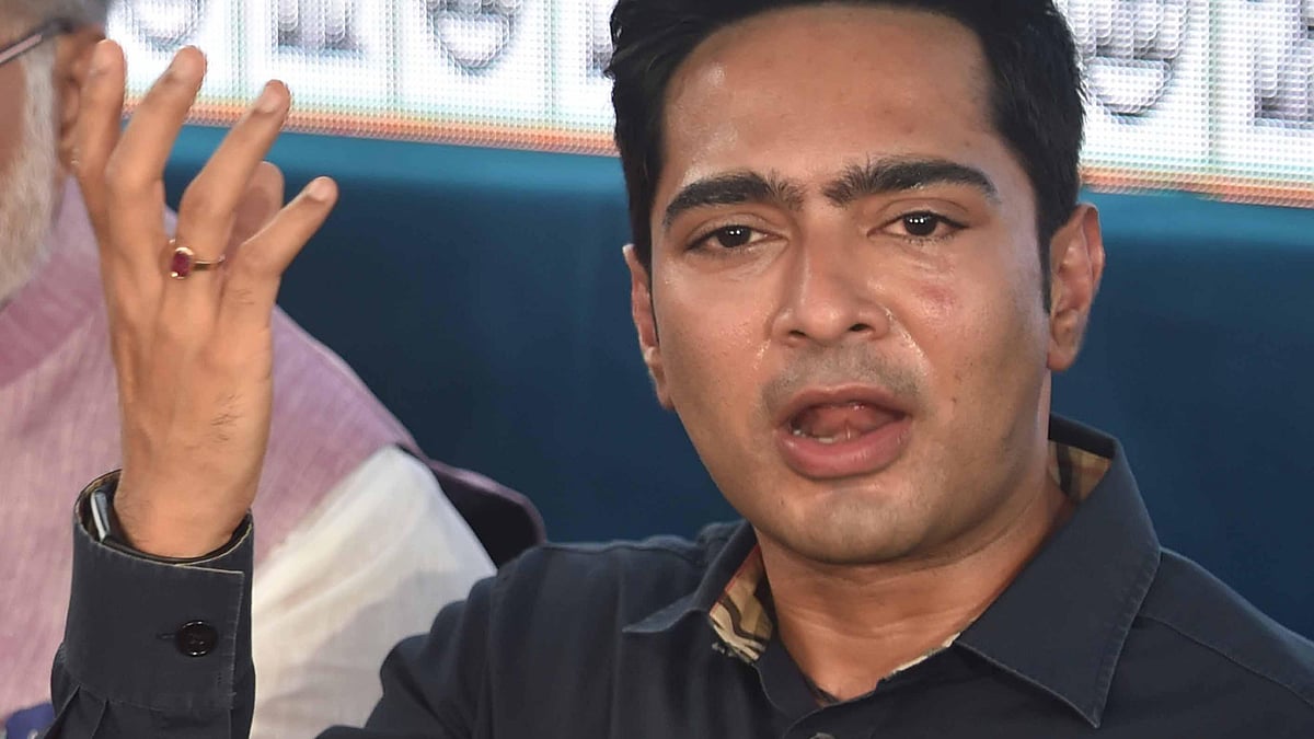 TMC general-secretary Abhishek Banerjee (file photo)