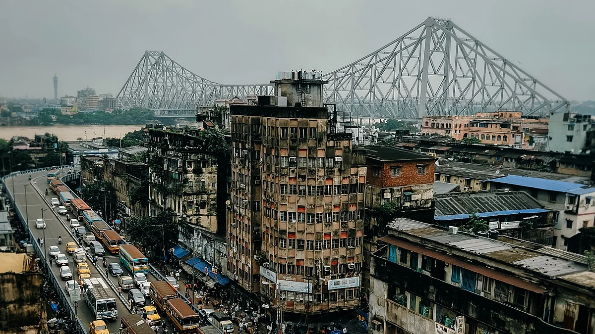 Is Kolkata under drone surveillance? (representative image of Howrah Bridge and around)