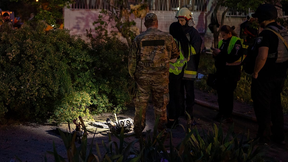 Ukraine’s capital comes under massive Russian drone, missile attack