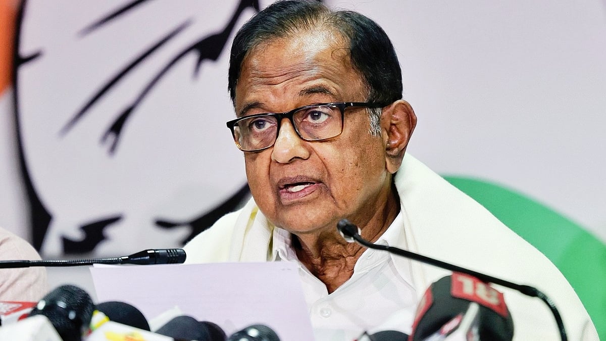 P Chidambaram (file photo)