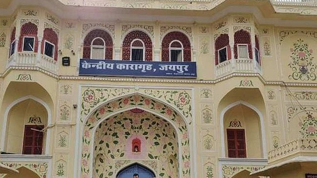 Jaipur Central Jail, whose inmates allegedly bribed officials to enjoy a day out on the town 