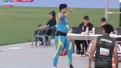 Sachin Yadav holds his own against Olympic champion Nadeem for a silver