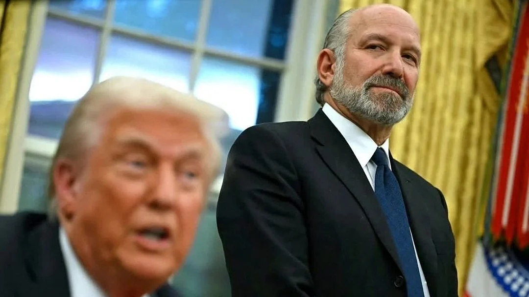 Howard Lutnick with Donald Trump