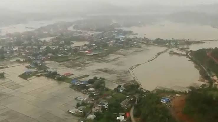 Over 56,000 people affected, 10,477 houses damaged in Manipur floods