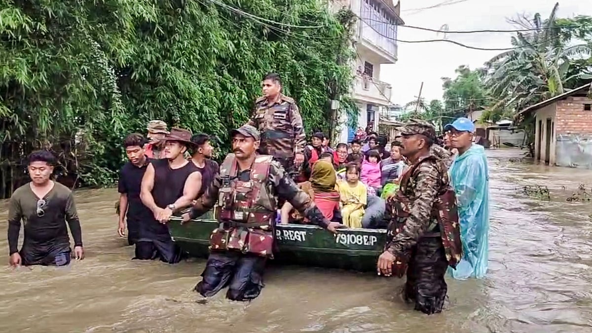 Operation Jal Rahat-2: Army rescues over 2,500 flood-hit people in Manipur