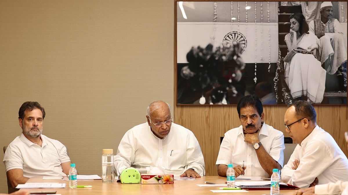 Kharge, Rahul Gandhi discuss Manipur with state leaders