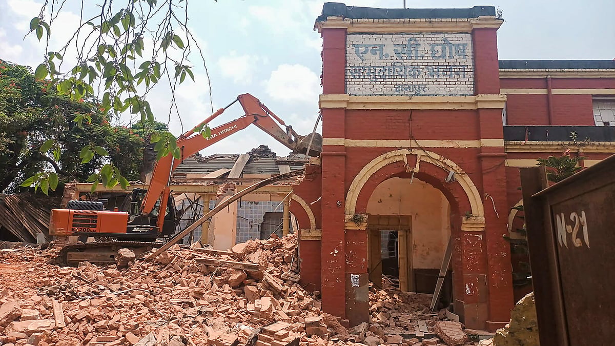 Heritage building in Bihar’s historic rail town razed in 100th year of Danapur Division