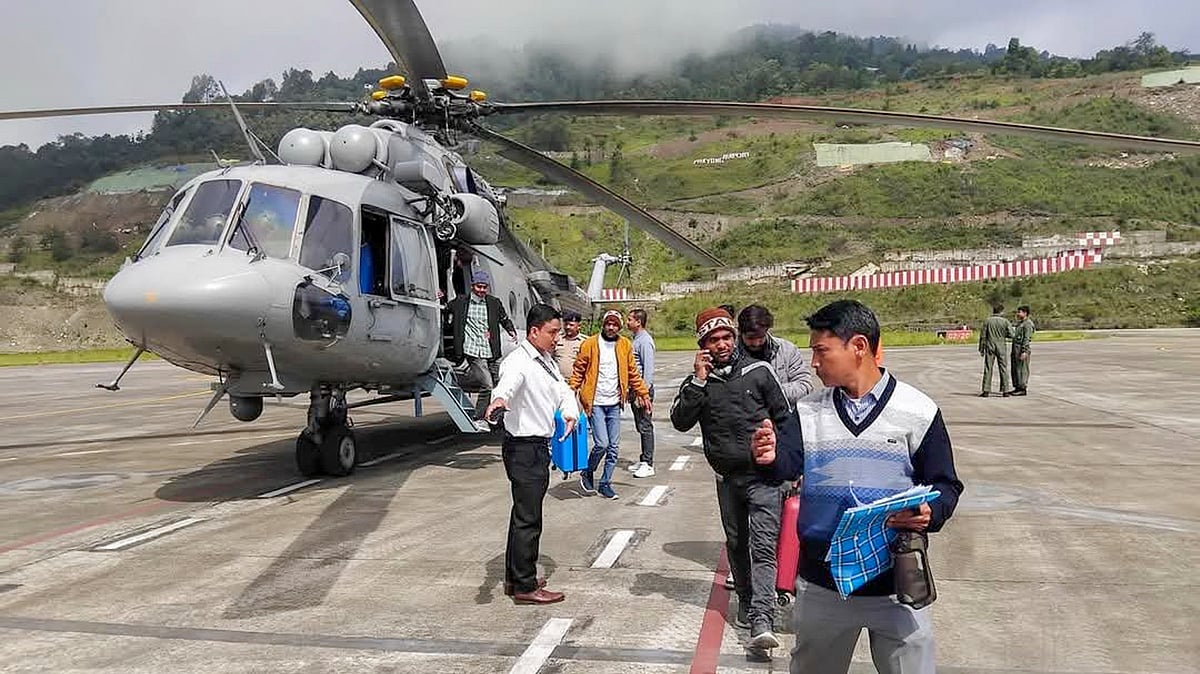 76 army personnel airlifted from landslide-hit Chaten in north Sikkim