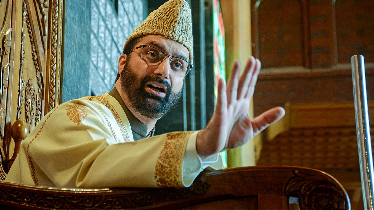 Mirwaiz Umar Farooq in Srinagar