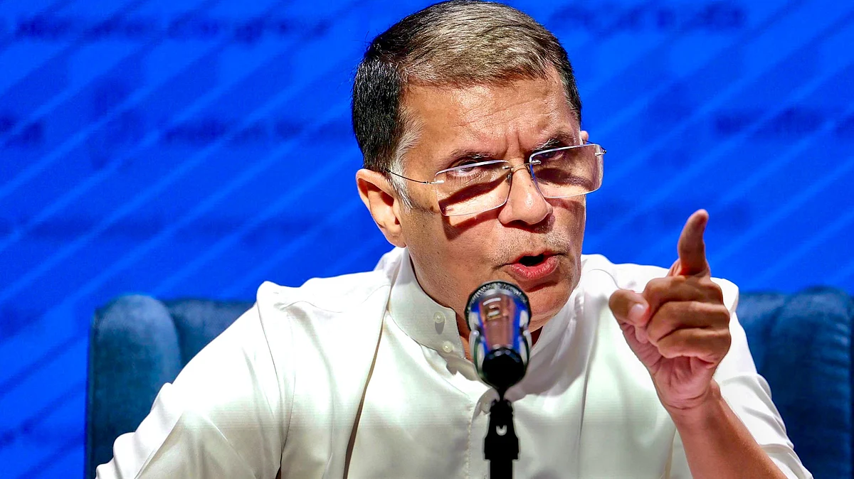 Congress leader Pawan Khera in New Delhi on 4 June (photo: PTI)
