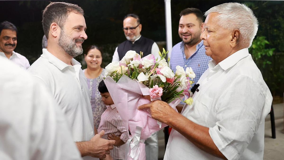 Ties not limited to politics; deep human bond based on common values: Rahul on Lalu’s birthday