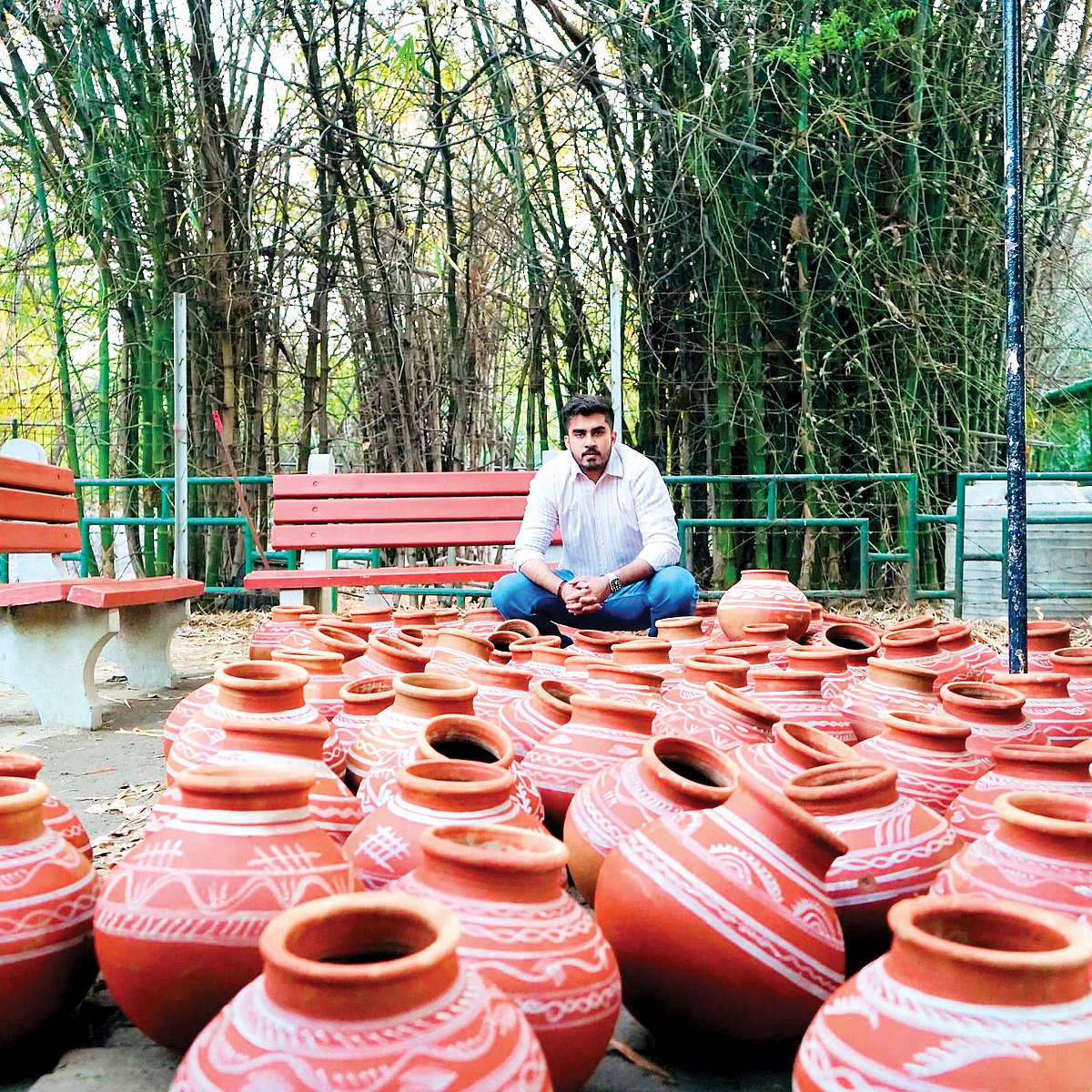Khatri and his 'matkas'