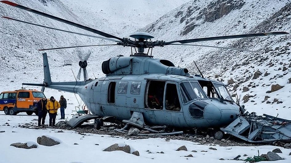 Helicopter crashes near Kedarnath shrine, all seven on board killed