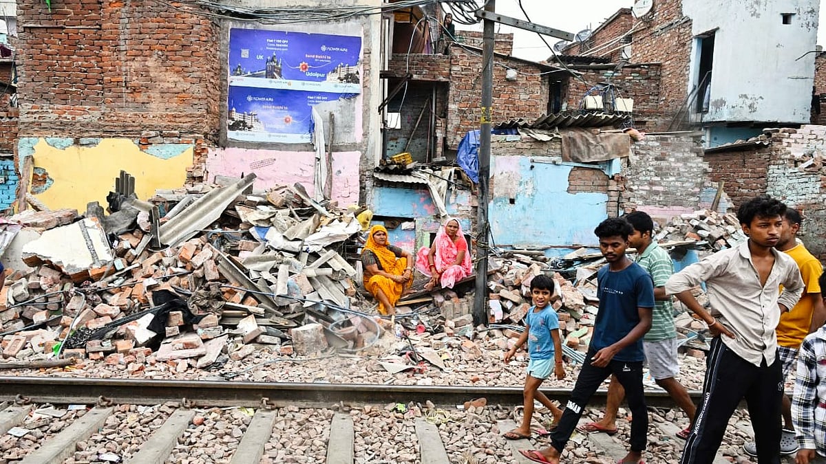 Delhi: Authorities carry out demolition drives in Ashok Vihar, Wazirpur