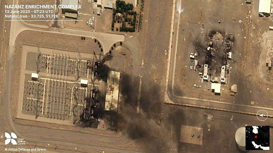 IAEA head warns of radiological, chemical contamination at Iran's main nuclear site