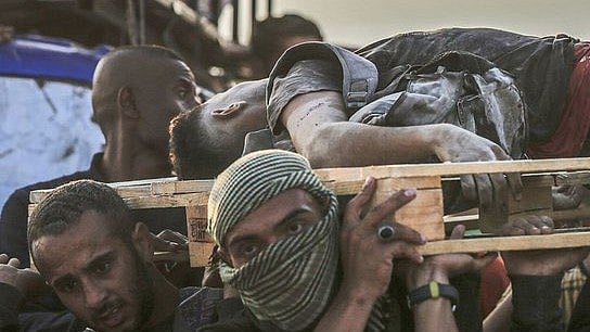 Meanwhile, in Gaza... Just another 8 killed by Israel in line for food this day