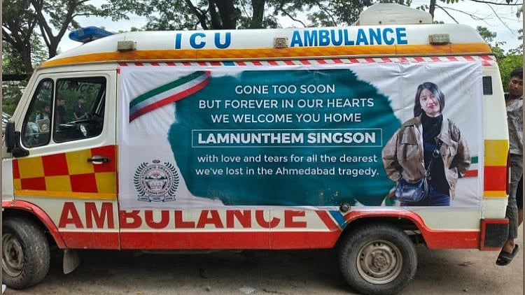 Air India tragedy: Body of Kuki cabin crew member reaches Manipur’s Kangpokpi
