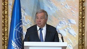 United Nations secretary-general Antonio Guterres (photo: IANS)