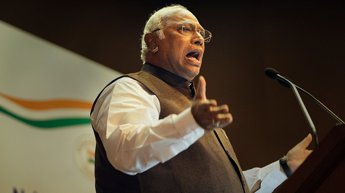Congress president Mallikarjun Kharge (photo: PTI)