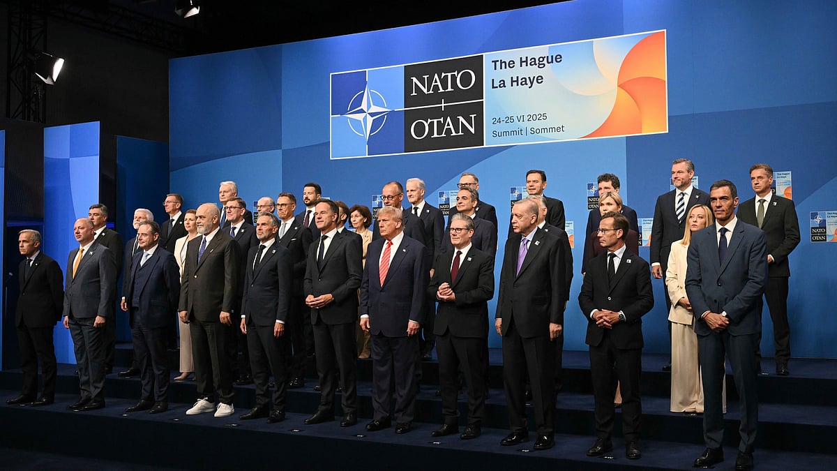 NATO leaders agree on spending hike under pressure from Trump