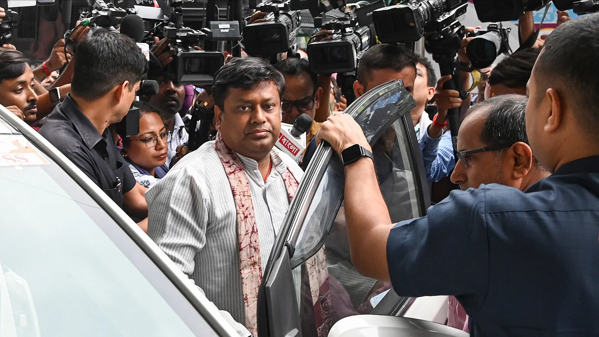West Bengal BJP president Sukanta Majumdar in Kolkata, 28 June 2025 (Photo: PTI)