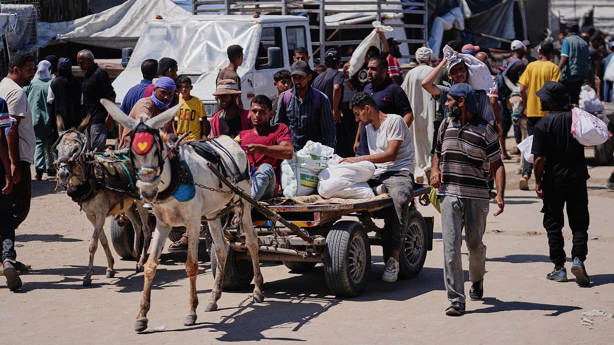Medics say 22 Palestinians killed in Israeli fire on crowds at Gaza aid sites