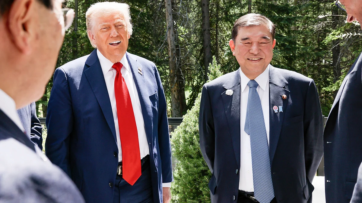 Donald Trump and Shigeru Ishiba (photo: @MofaJapan_en/X)