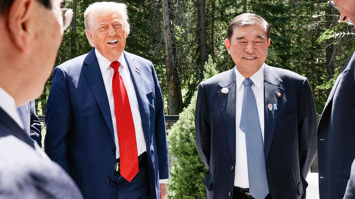Donald Trump and Shigeru Ishiba (photo: @MofaJapan_en/X)