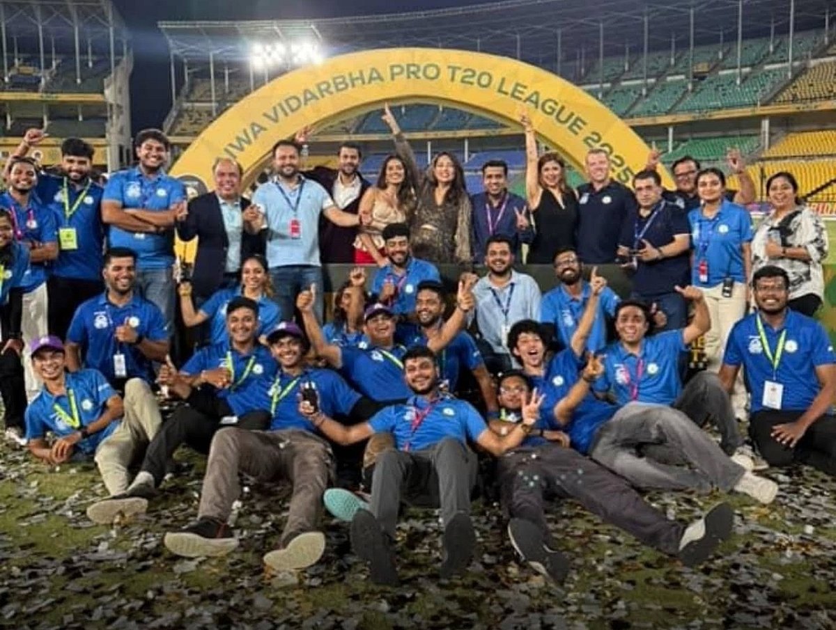 NECO Master Blaster, winners of Vidarbha Pro T20 League