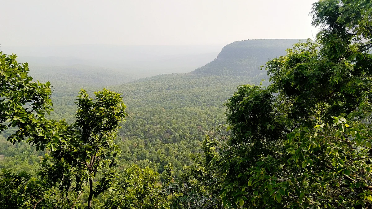 Chaiturgarh forest hills in Korba, Chhattisgarh