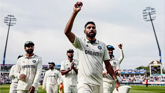 Mohammed Siraj: Hitting critics for a six