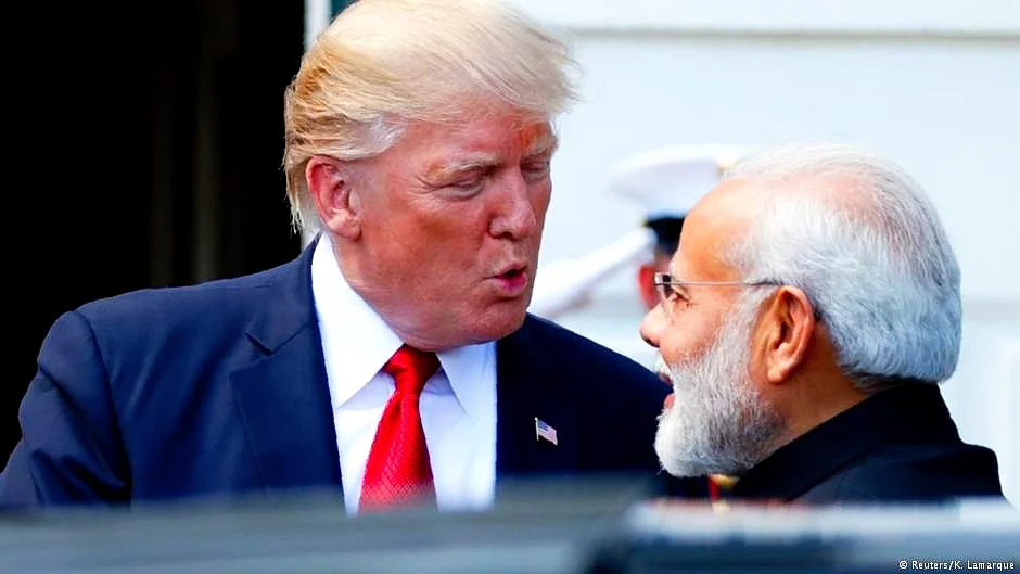 Donald Trump and Narendra Modi (file photo)