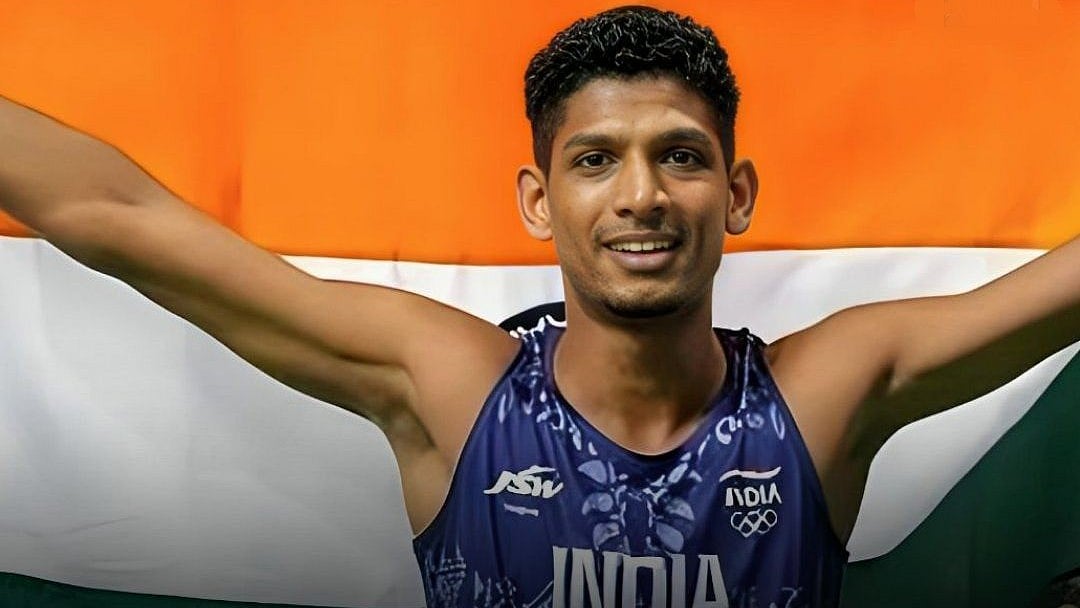 Mohammed Afsal on Poland on 5 July (photo: IANS)
