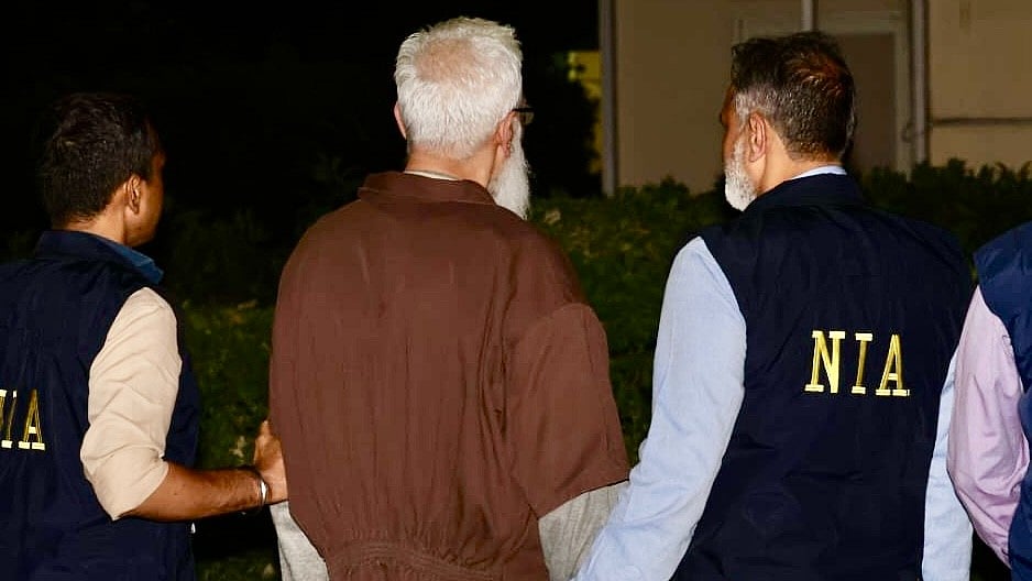 Tahawwur Hussain Rana in NIA custody (photo: IANS)