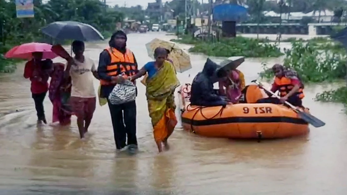 IMD issues 'orange alert' for South Tripura district (photo: IANS)
