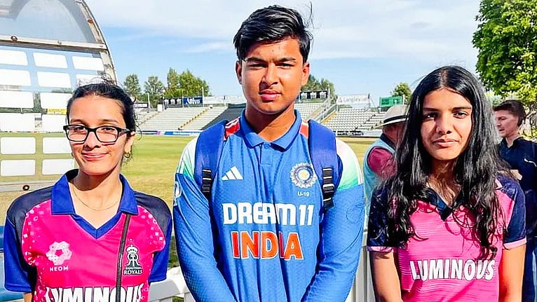 Vaibhav Suryavanshi builds his   own fan following in England