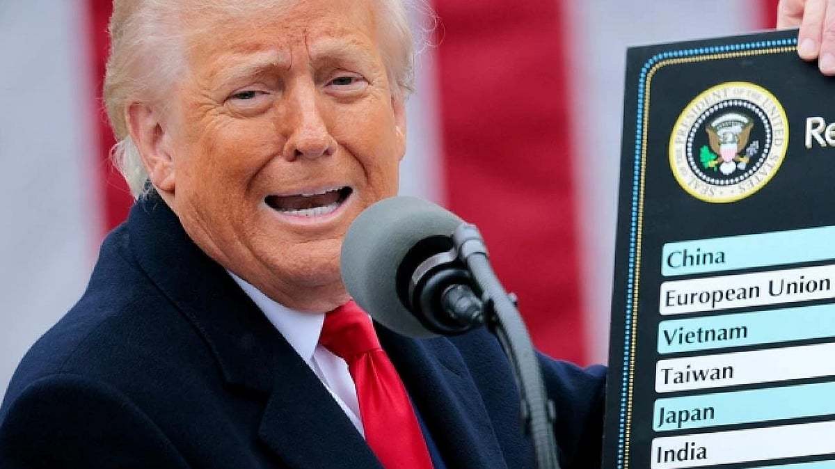 The first tariff announcements from Donald Trump in April 2025