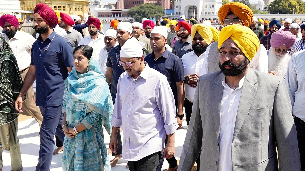 Wherever Arvind Kejriwal goes, even CM Bhagwant Mann is relegated to the sidelines