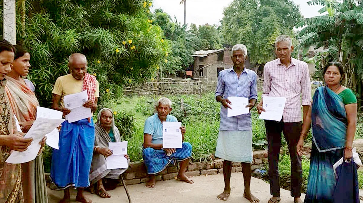 Barely half the population of Bihar has received enumerations forms