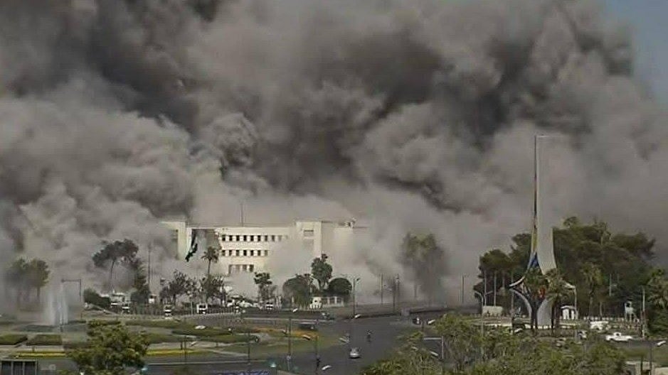 Syria under attack: Israeli strikes at defence ministry in Damascus