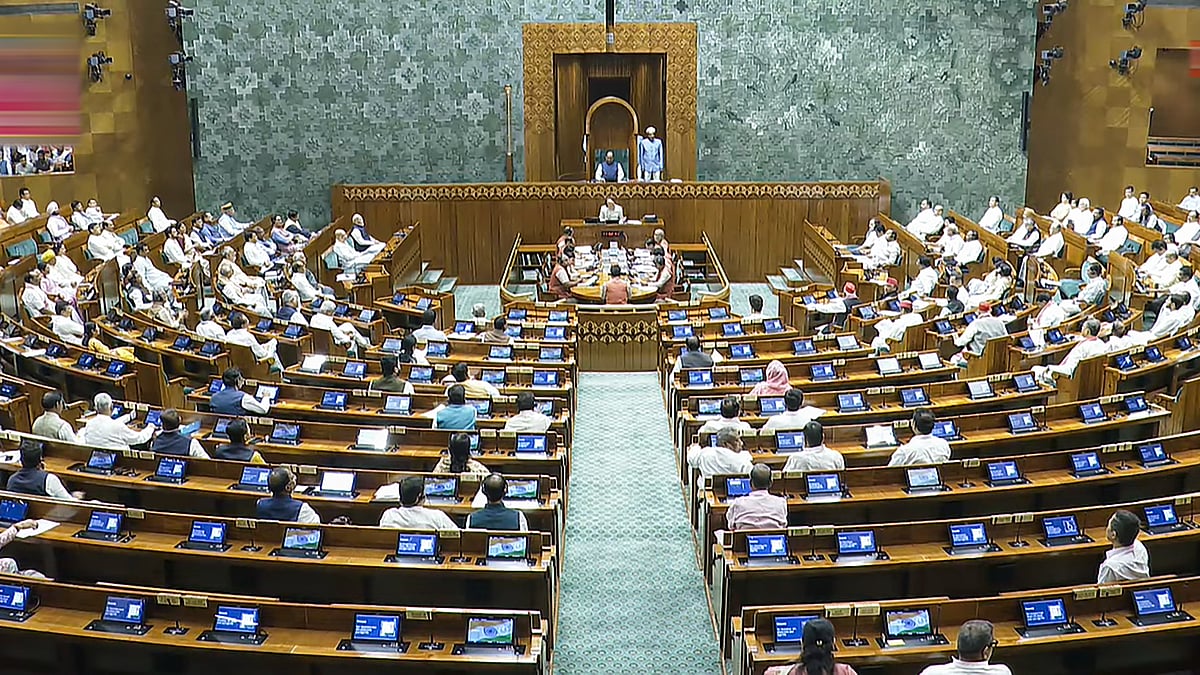 Political party leaders attend proceedings in Lok Sabha (photo: PTI)