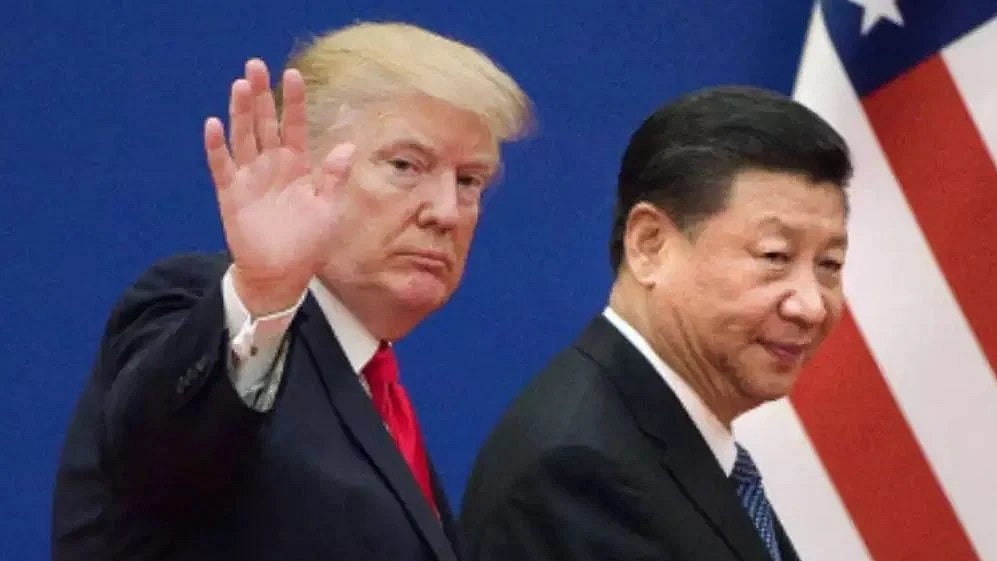 US President Donald Trump and Xi Jinping (photo: IANS)