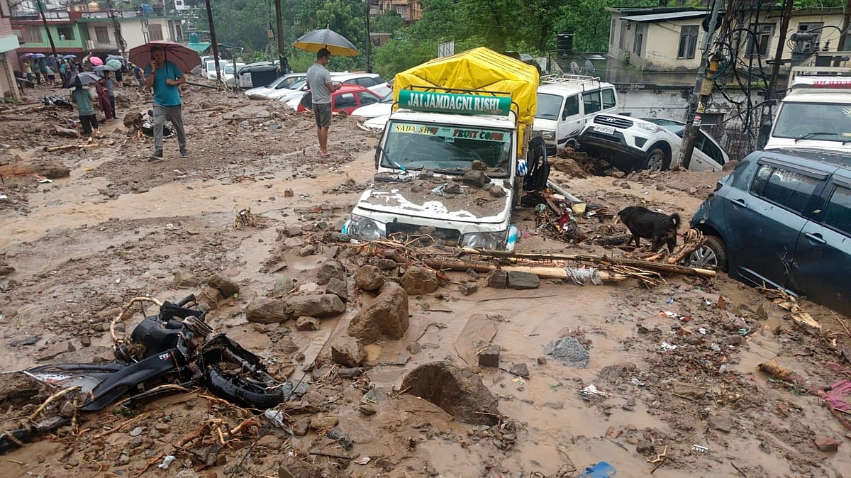 Two dead, 2 missing as torrential rain wreaks havoc in Himachal’s Mandi 
